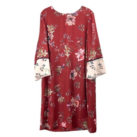 J. Jill floral‎ shift dress Size M - Picture 1 of 8